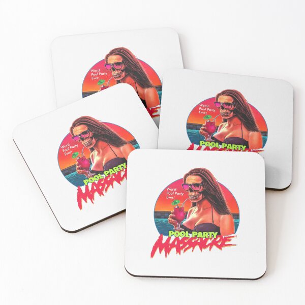 Item preview, Pool Party Massacre - "Original Poster Art"【﻿Ｈｏｒｒｏｒ】 Design （2019）☆VHS|Gasm Video☆ BEST SELLING Limited Edition | Perfect Gift For You And Friends designed and sold by Kelsey Debbie.