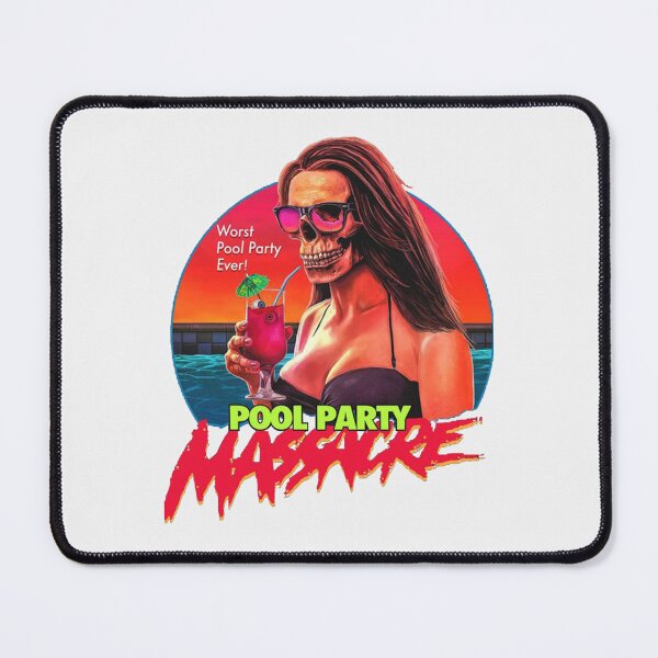 Item preview, Pool Party Massacre - "Original Poster Art"【Horror】 Design (2019)☆VHS|Gasm Video☆ BEST SELLING Limited Edition | Perfect Gift For You And Friends designed and sold by Kelsey Debbie.