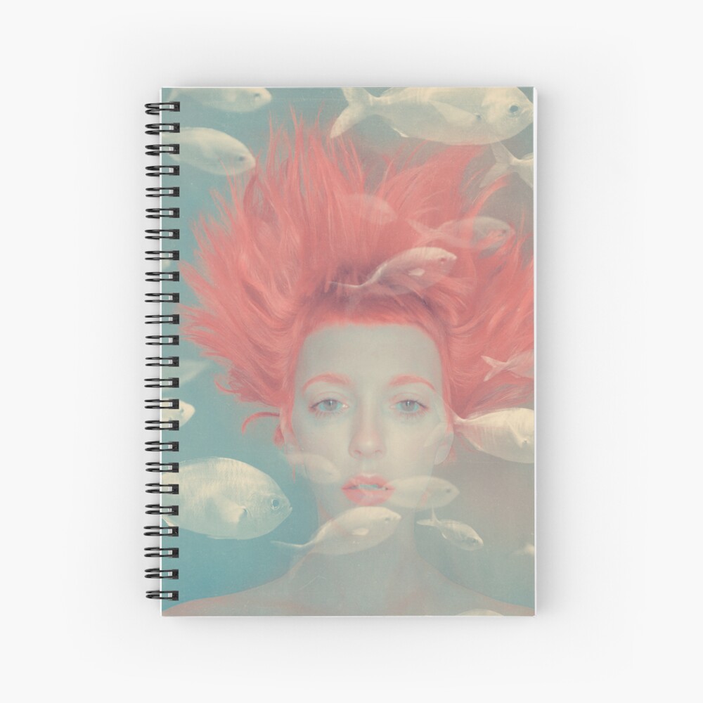 My imaginary fishes Spiral Notebook