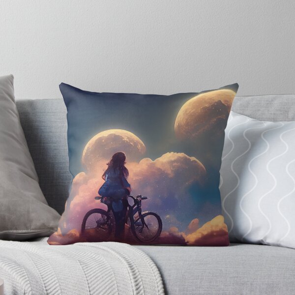 Item preview, Girl and Two Moons designed and sold by Creative Shed Designs.