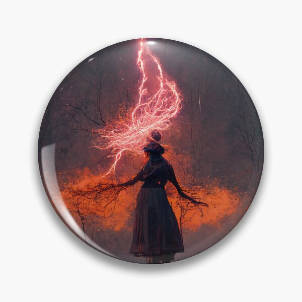 Item preview, Witch Controlling Lightning designed and sold by ekarib.