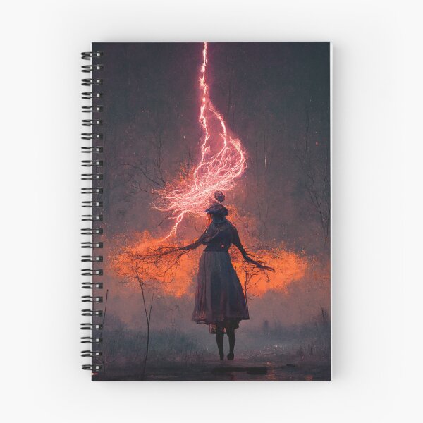 Item preview, Witch Controlling Lightning designed and sold by ekarib.