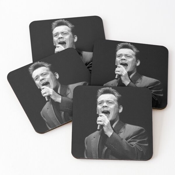 Item preview, Ali Campbell - UB40 - BW Photograph designed and sold by ConcertImages.