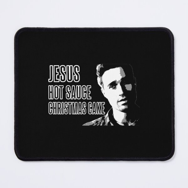 Item preview, Jesus Hot Sauce Christmas Cake - Mike Edition Until Dawn Famous Horror Movie Actors Watch Suspense A designed and sold by AsernetArt.