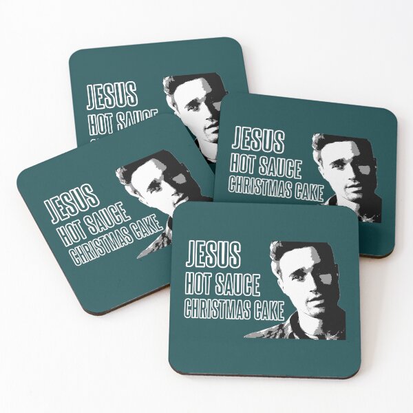 Item preview, Jesus Hot Sauce Christmas Cake - Mike Edition Until Dawn Famous Horror Movie Actors Watch Suspense A designed and sold by AsernetArt.