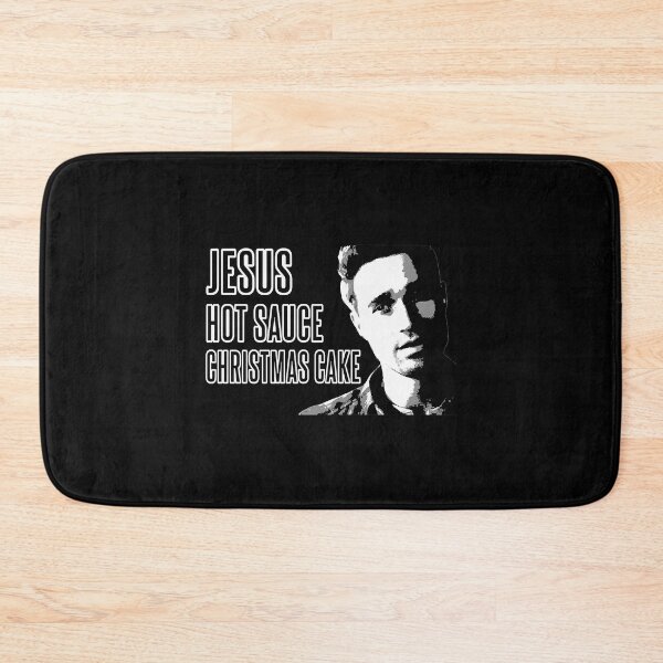 Item preview, Jesus Hot Sauce Christmas Cake - Mike Edition Until Dawn Famous Horror Movie Actors Watch Suspense A designed and sold by AsernetArt.