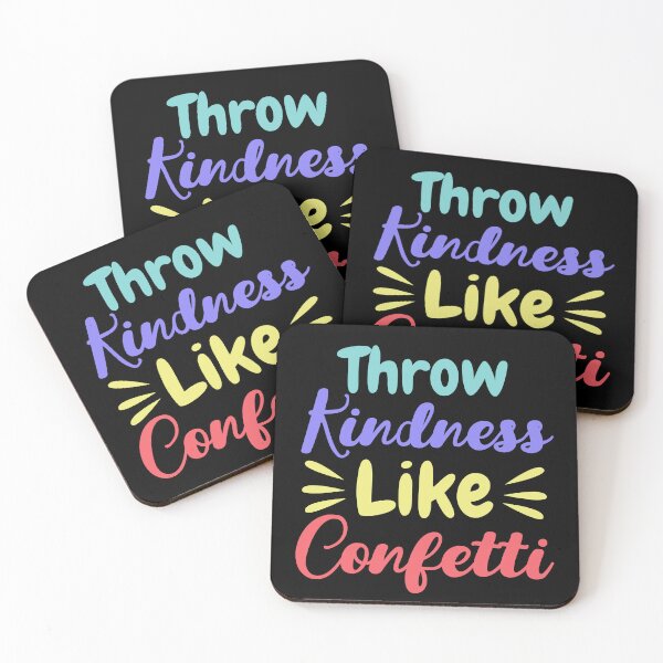 Item preview, Throw Kindness Like Confetti - Positive  designed and sold by BopleDesigns.