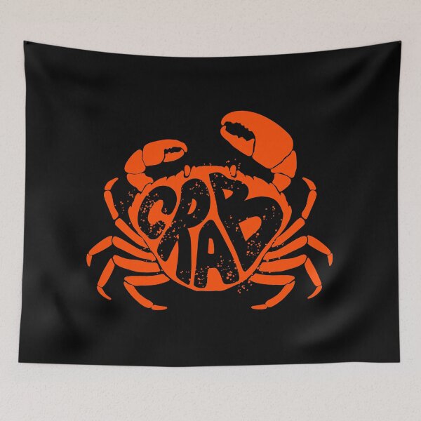 Item preview, Crustacean Core Orange Crab designed and sold by GraphismNinja.