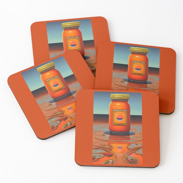 Item preview, Endless Sea marmalade (orange citrus jam ocean fan) designed and sold by SolidEarthArt.