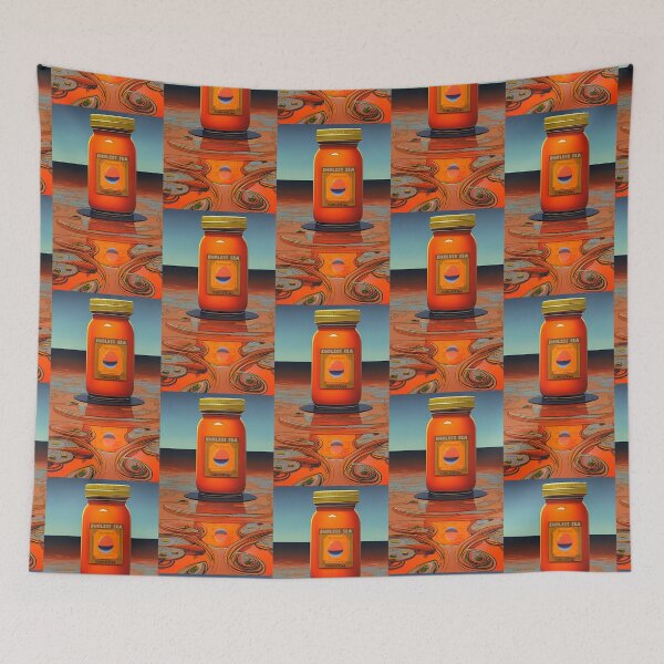 Item preview, Endless Sea marmalade (orange citrus jam ocean fan) designed and sold by SolidEarthArt.