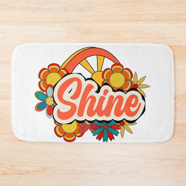Item preview, Shine Retro Flowers and Sunshine. Retro Vintage. Bright retro. designed and sold by MamaNeeaDesigns.