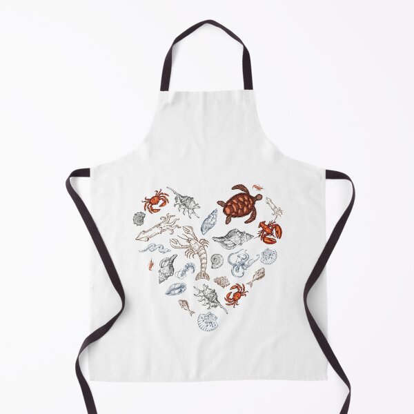 Item preview, Crustacean Core in the shape of a Heart designed and sold by GraphismNinja.