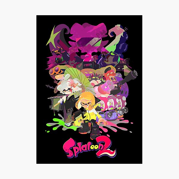Póster Splatoon 2 Lámina fotográfica