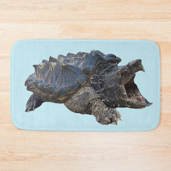 Item preview, Alligator Snapping Turtle Color Design Painting  designed and sold by designsasstultd.