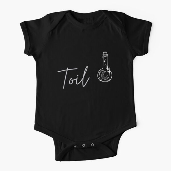 Double Double Toil Matching Family Tee Short Sleeve Baby One-Piece