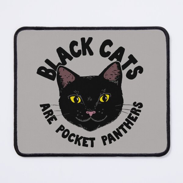 Item preview, Black cats are pocket panthers designed and sold by woahtherepickle.