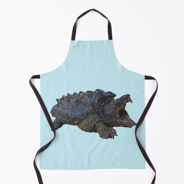 Item preview,  Alligator Snapping Turtle Black Alternate Design Painting  designed and sold by designsasstultd.