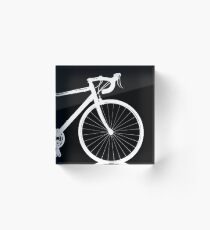 Bloque acrílico bicicleta invertida