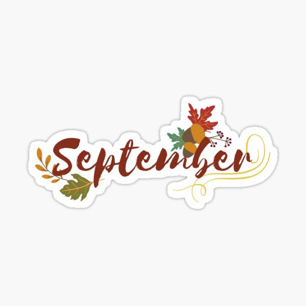Item preview, Fall September Foliage graphic artwork design designed and sold by DesignsByMadiha.