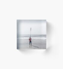 Raised Oar Acrylic Block