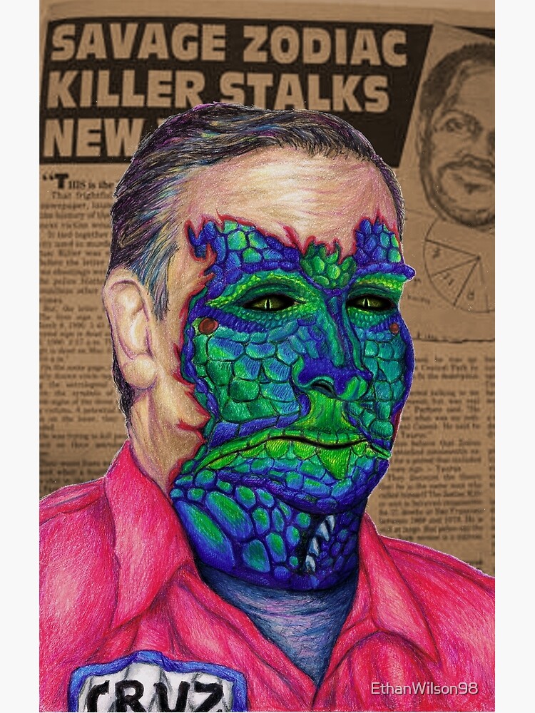 Reptilian Zodiac Killer Ted Cruz Poster