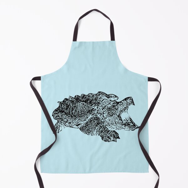 Item preview, Alligator Snapping Turtle Black Design Painting  designed and sold by designsasstultd.