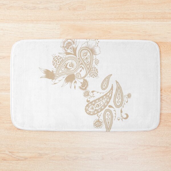 Item preview, Gold Baroque Paisley designed and sold by DERYA AKINCI.