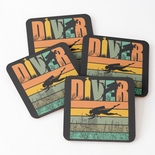 Item preview, Funny Vintage Scuba Diving designed and sold by virillanissa.