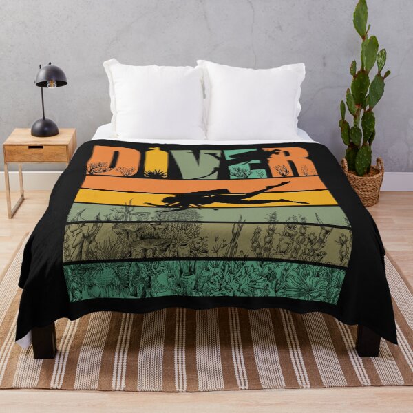 Item preview, Funny Vintage Scuba Diving designed and sold by virillanissa.
