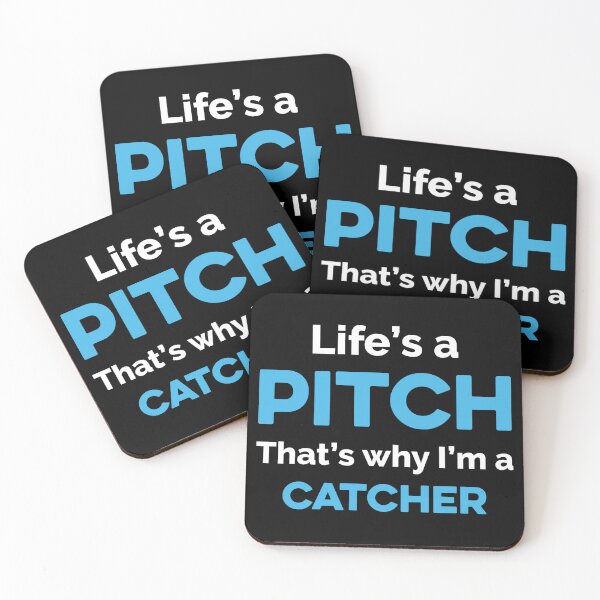 Artikelvorschau, Das Leben ist ein Pitch. Deshalb bin ich ein Catcher entworfen und verkauft von TendyTees.