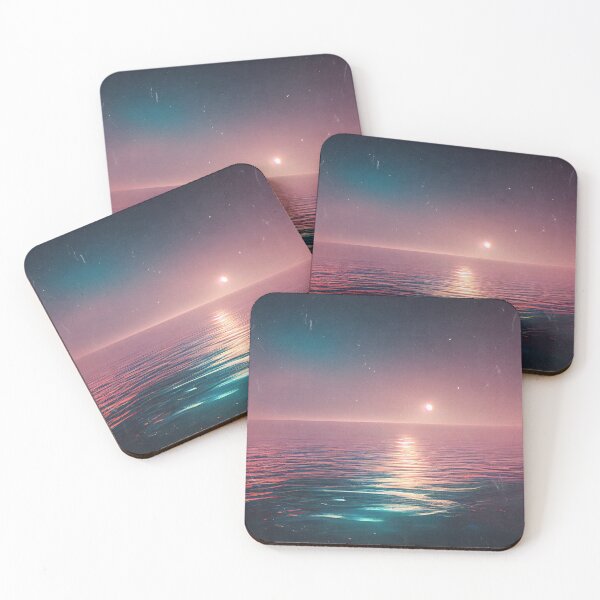 Item preview, Synthwave Seascape designed and sold by knightsydesign.