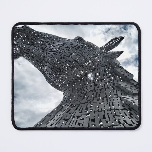 Item preview, Kelpie against the sky - The Kelpies, Falkirk, Scotland designed and sold by Richard Flint.
