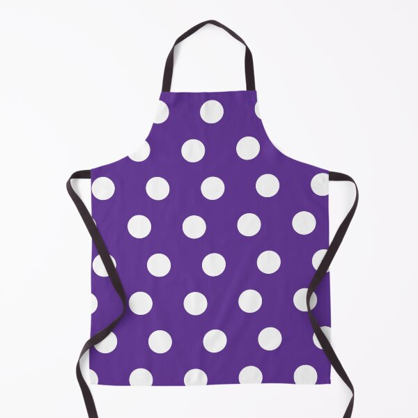 Item preview, Classic Polka Dot Pattern_White Strong Purple Dark Purple Chic Purple Vivid Purple designed and sold by mimihuang creations.