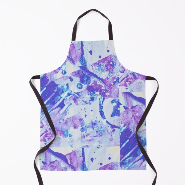 Item preview, Purple paint marks and splatter details designed and sold by Grey Robinson.