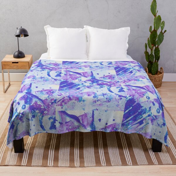 Item preview, Purple paint marks and splatter details designed and sold by Grey Robinson.