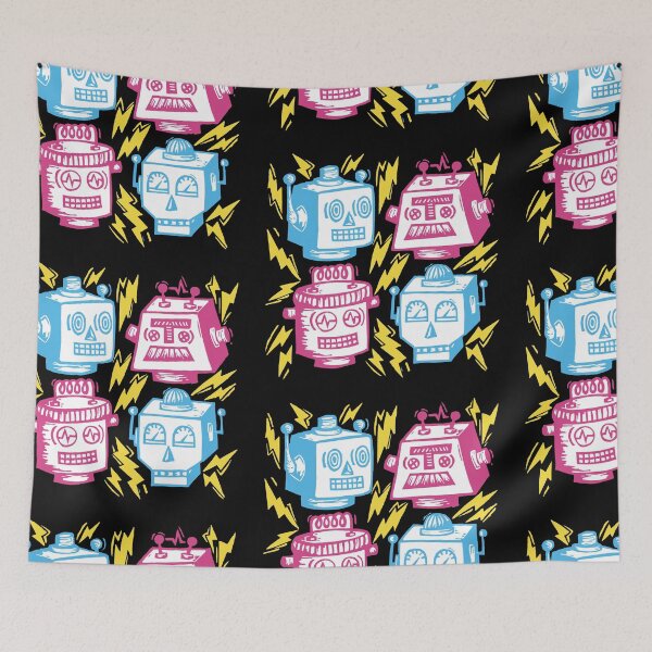 Item preview, 80s robot gang designed and sold by woahtherepickle.
