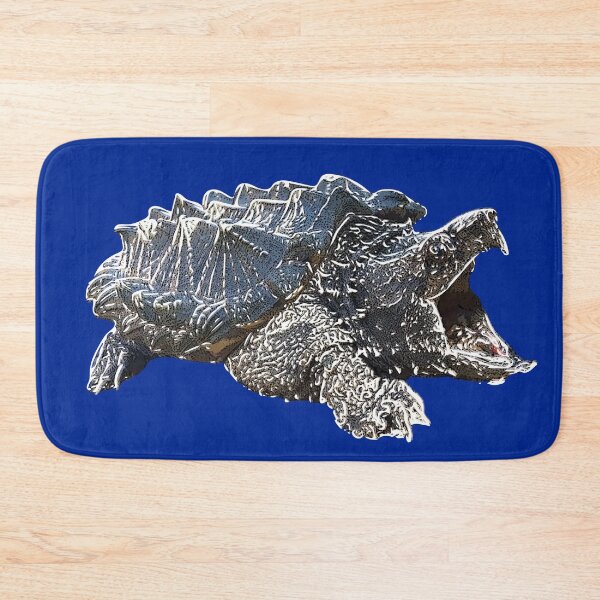 Item preview, Alligator Snapping Turtle White Alternate Design Painting  designed and sold by designsasstultd.