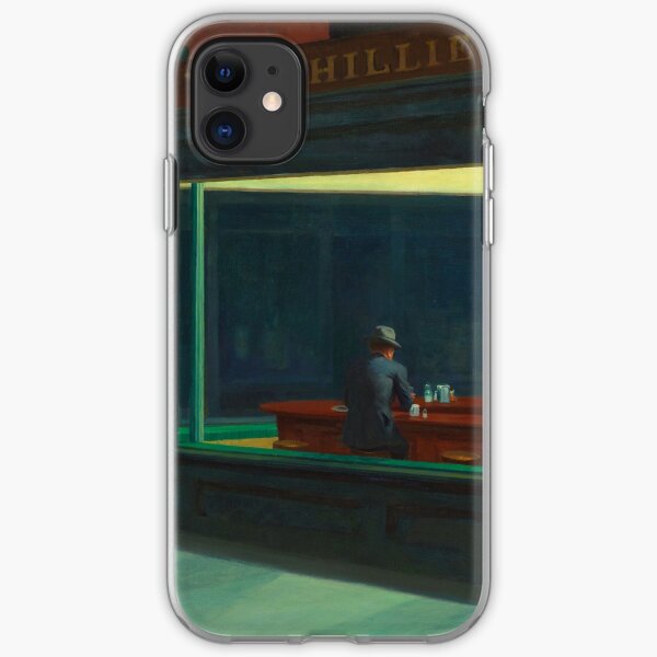 Nighthawks by Edward Hopper 1942 iPhone Soft Case