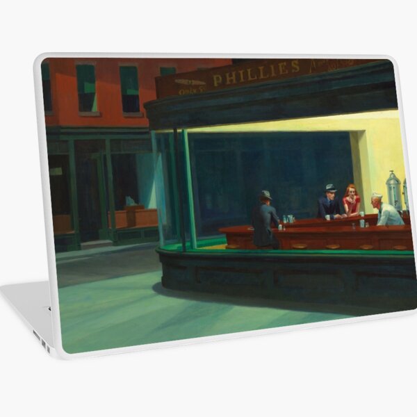 Nighthawks by Edward Hopper 1942 Laptop Folie
