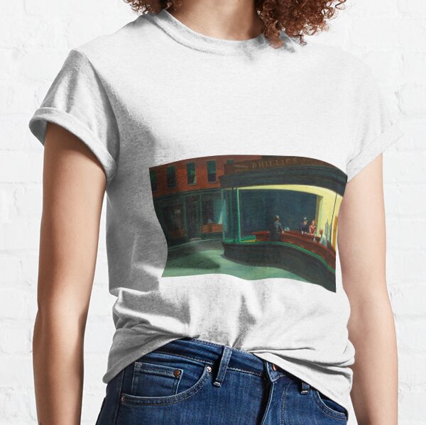 Nighthawks by Edward Hopper 1942 Classic T-Shirt