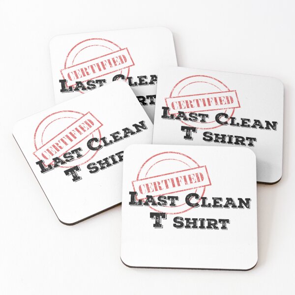 Item preview, CERTIFIED LAST CLEAN TSHIRT designed and sold by THE AMERICAN TEEVANGELIST.