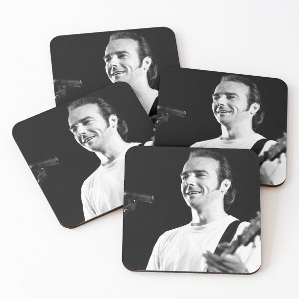 Item preview, Midge Ure - BW Photograph designed and sold by ConcertImages.