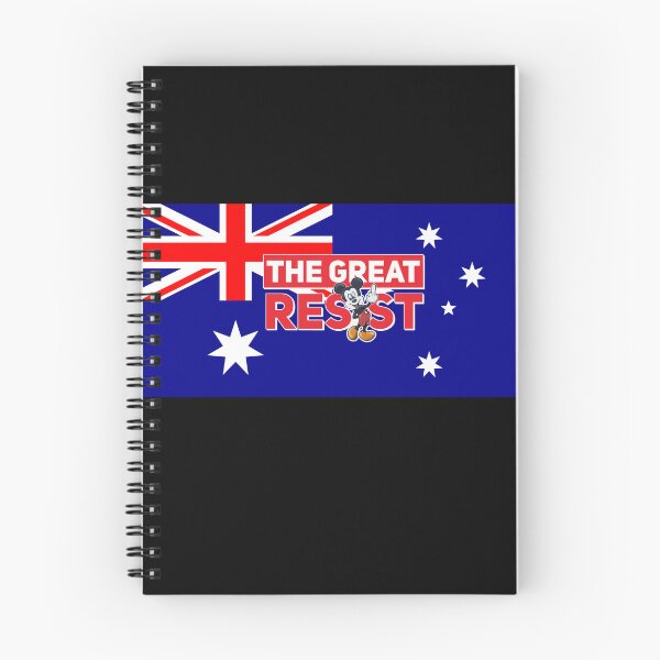 Item preview, THE GREAT RESIST AUSTRALIA FLAG designed and sold by GraffitiBomberZ.