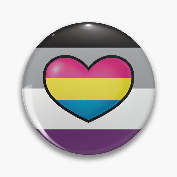 Item preview, Panromantic Asexual Flag designed and sold by KawaiiCDesign.