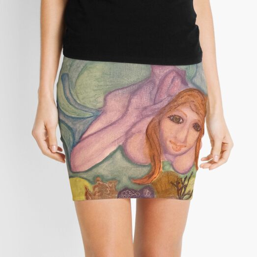 Deep Sea Treasure Mini Skirt