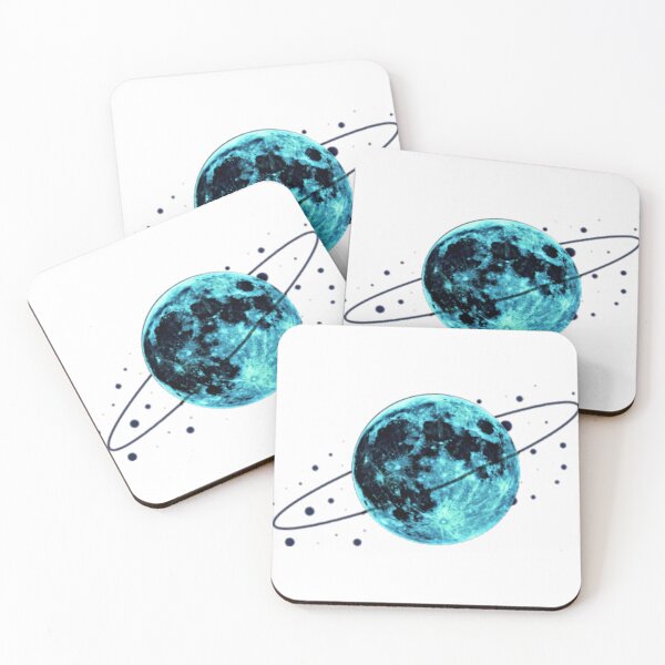 Item preview, Planets Colour - bleu  designed and sold by UNIX-G.