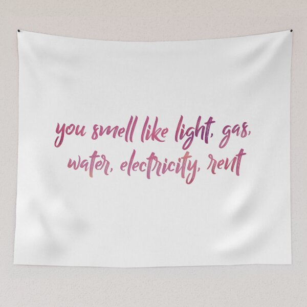 Item preview, You Smell Like Light, Gas, Water, Electricity, Rent - Chance the Rapper designed and sold by essgeeaich.