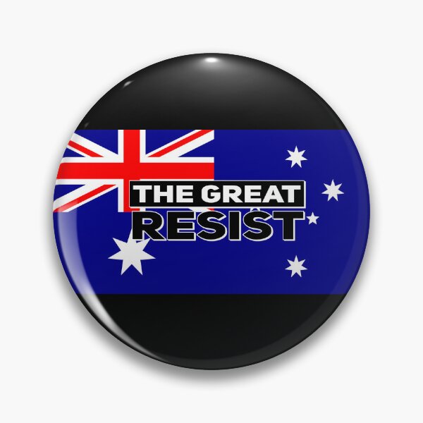 Item preview, THE GREAT RESISTAUSTRALIA FLAG designed and sold by GraffitiBomberZ.