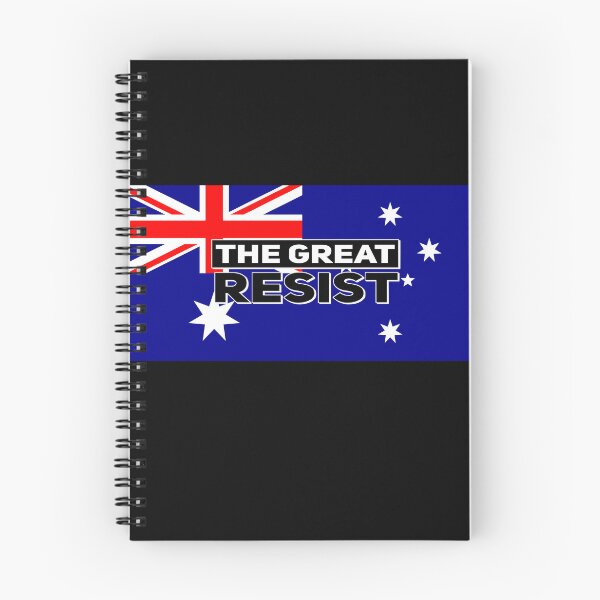 Item preview, THE GREAT RESISTAUSTRALIA FLAG designed and sold by GraffitiBomberZ.