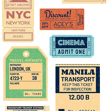 Artwork thumbnail, TICKETS by Ranee-Bajaj
